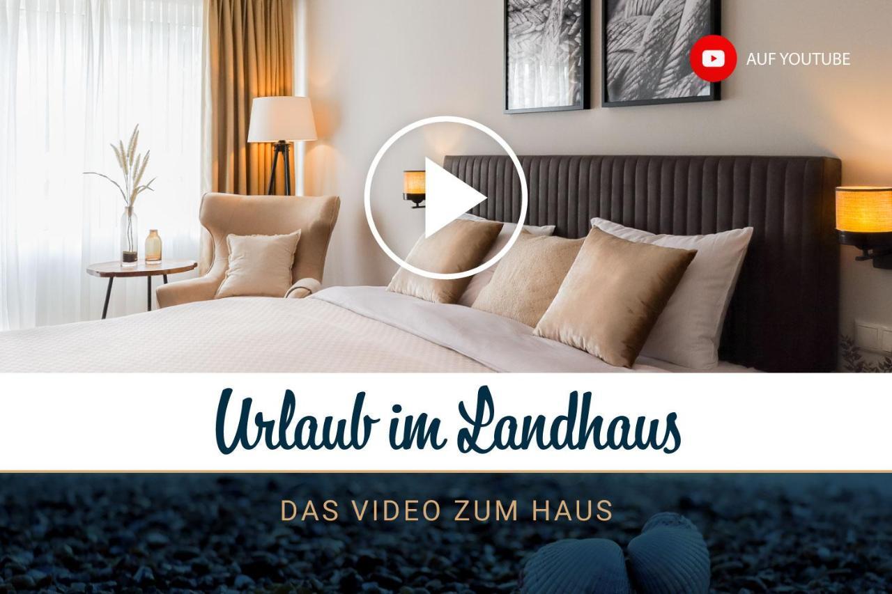 Hochwertige Ferienwohnung In Ruhiger Lage Mit Eigener Terrasse Und Parkplatz, Nur 7 Gehminuten Zum Strand Entfernt - Hoher Schlafkomfort Dank Boxspringbett شاربوتس المظهر الخارجي الصورة