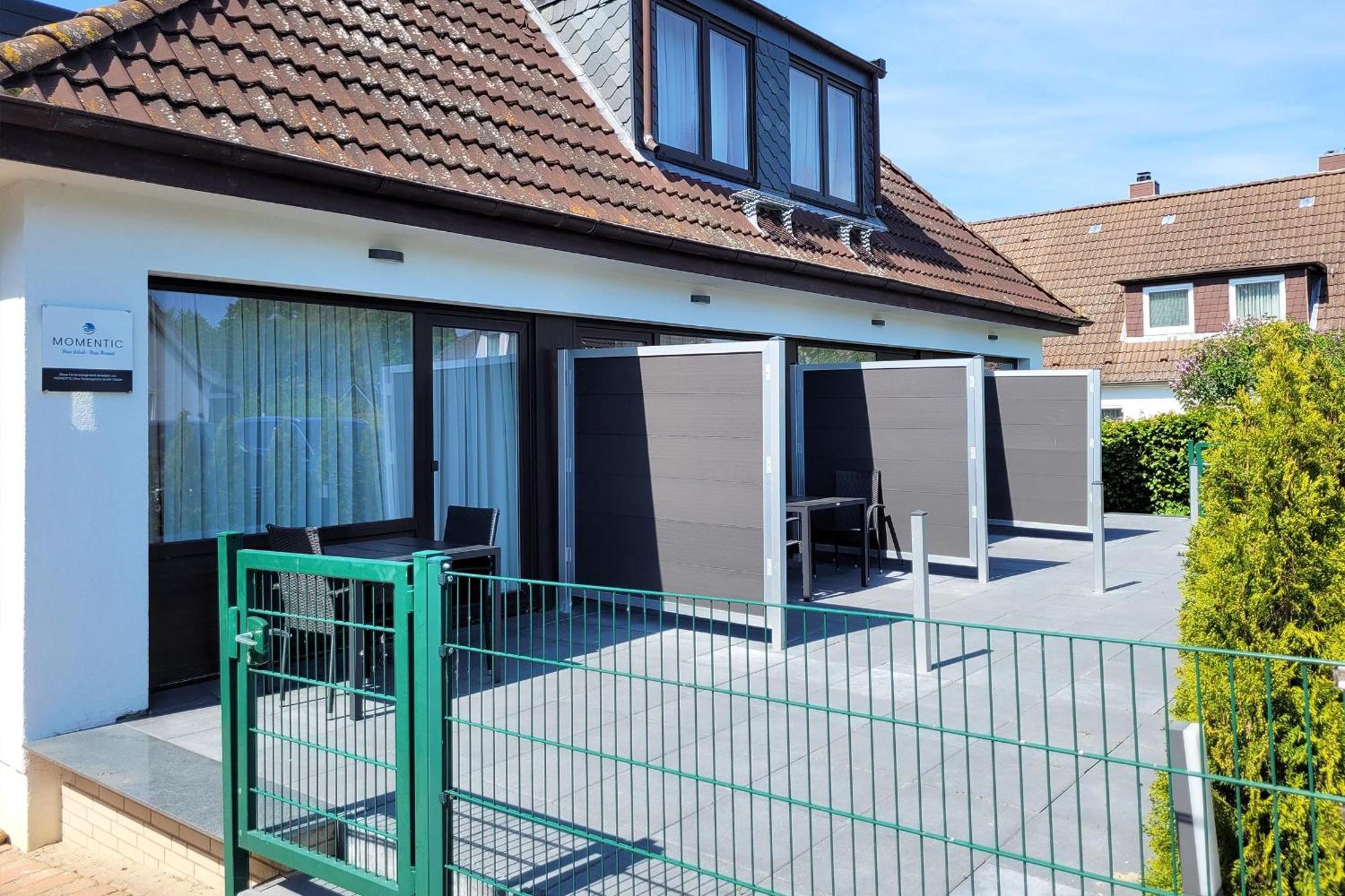 Hochwertige Ferienwohnung In Ruhiger Lage Mit Eigener Terrasse Und Parkplatz, Nur 7 Gehminuten Zum Strand Entfernt - Hoher Schlafkomfort Dank Boxspringbett شاربوتس المظهر الخارجي الصورة