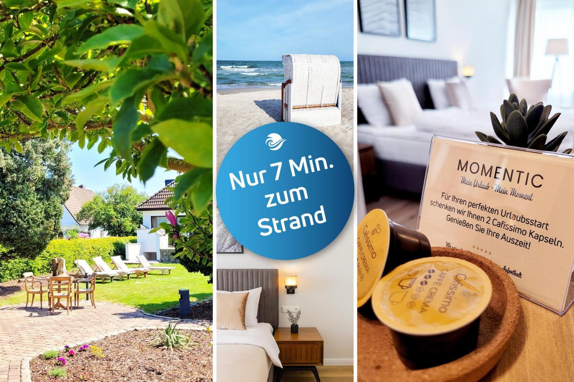 Hochwertige Ferienwohnung In Ruhiger Lage Mit Eigener Terrasse Und Parkplatz, Nur 7 Gehminuten Zum Strand Entfernt - Hoher Schlafkomfort Dank Boxspringbett شاربوتس المظهر الخارجي الصورة